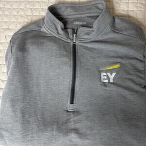 Earnest & Young Shirt Men M Ogio ‎ Performance 1/4 Zip Mock Pullover